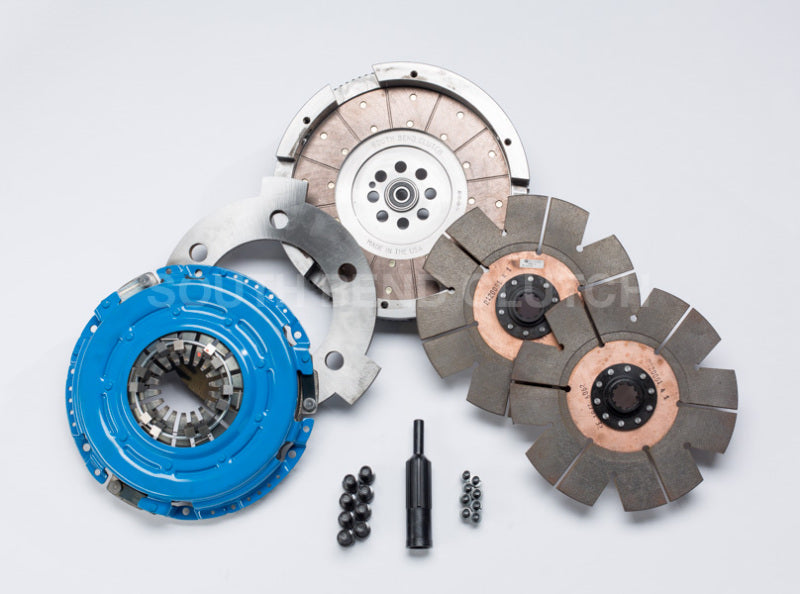 South Bend Clutch 01-Sept 05 GM 6.6L LLY ZF-6 SFI Comp Dual Disc Feramic Clutch Kit DDCMAX-Y DDCMAX-Y Photo - Primary
