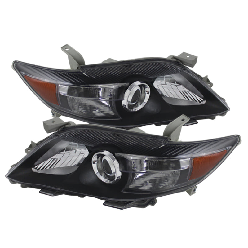 SPYDER Xtune Toyota Camry 10-11 ( USa Built/Nal ) Amber Projector Headlights Black HD-JH-TCAM10-AM-BK 5072870 5072870 Photo - Primary
