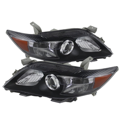 SPYDER Xtune Toyota Camry 10-11 ( USa Built/Nal ) Amber Projector Headlights Black HD-JH-TCAM10-AM-BK 5072870 5072870 Photo - Primary