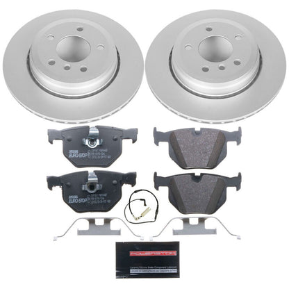 PowerStop Power Stop 04-07 BMW 525i Rear Euro-Stop Brake Kit ESK5361 ESK5361 Photo - Primary