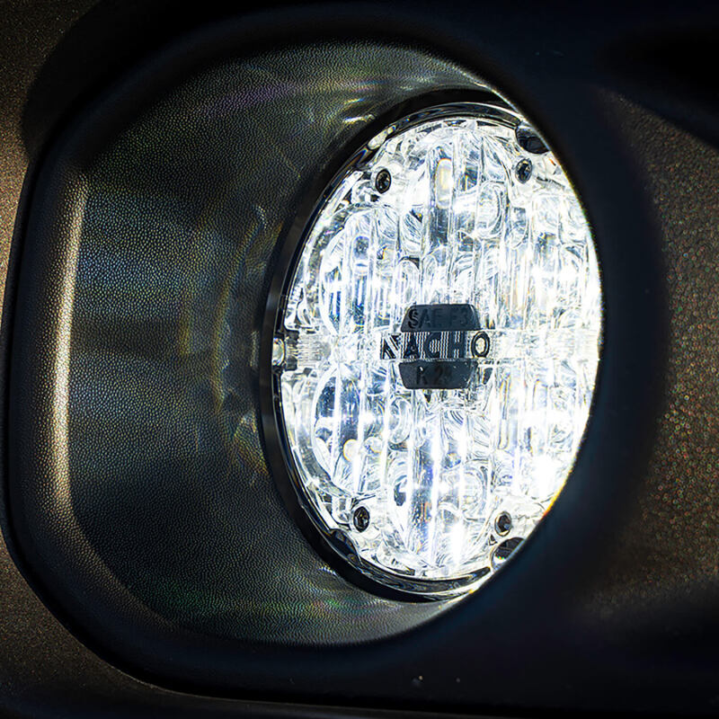 ARB Jeep JL/JT Nacho SAE Only White Plug N Play Fog Light Kit (Bumper Kit) V3JW1KWSO V3JW1KWSO Photo - Close Up