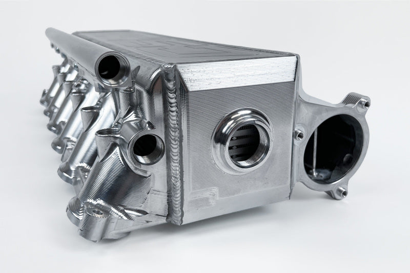 CSF Gen 2 B58 Race X Charge-Air-Cooler Manifold - Raw Billet Aluminum Finish 8400 8400 Photo - out of package
