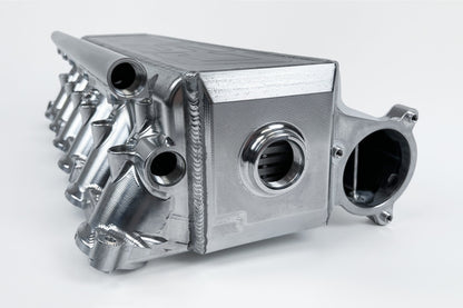 CSF Gen 2 B58 Race X Charge-Air-Cooler Manifold - Raw Billet Aluminum Finish 8400 8400 Photo - out of package