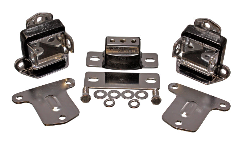 Energy Suspension Motor And Transmission Mount Black Chevrolet Camaro All 1967-1972 3.1133G Photo - Primary