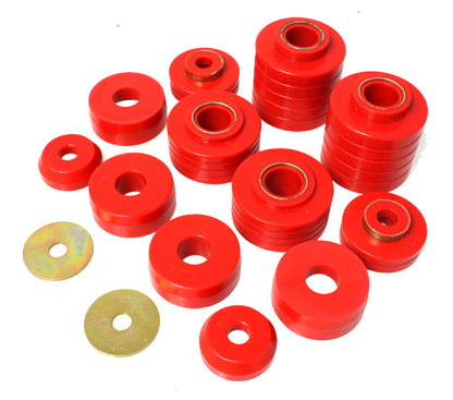 Energy Suspension Body Mount Set Red Ford F-100 All 1980-1983 4.4107R Photo - Primary