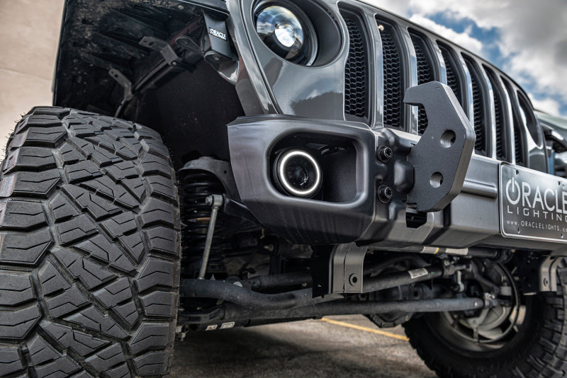 ORACLE Lighting Oracle Jeep Wrangler JK/JL/JT High Performance W LED Fog Lights - ColorSHIFT w/o Controller 5846-334 5846-334 Photo - lifestyle view