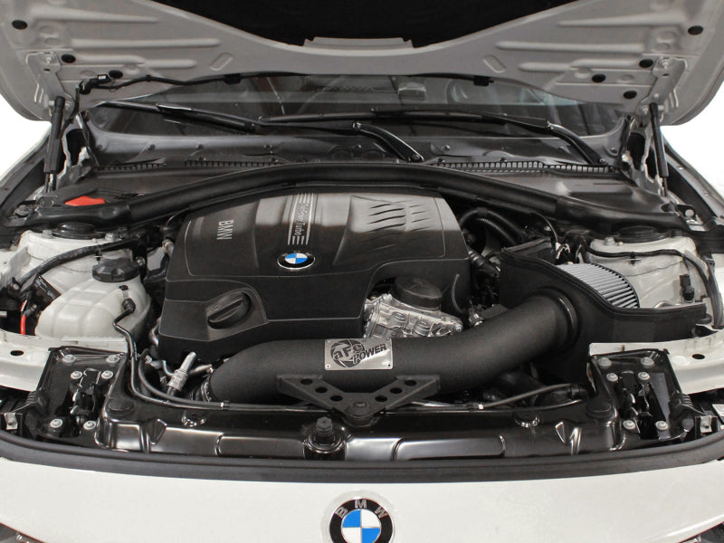aFe Magnum Force Intake System Stage-2 Pro Dry S - BMW 335i 12-15 51-12202 Photo - Mounted