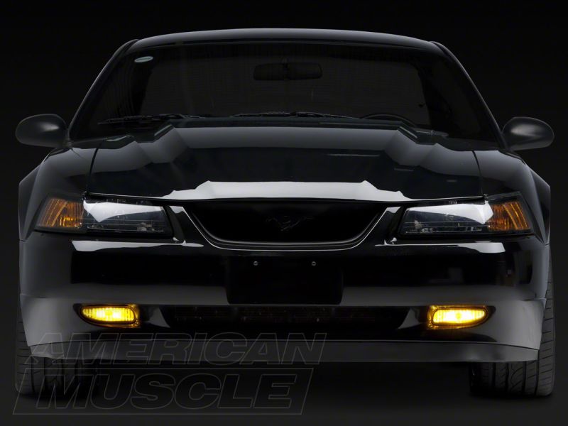 Raxiom 99-04 Ford Mustang Excluding Cobra Fog Lights Yellow 49158 49158 Photo - Close Up