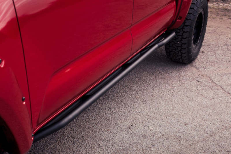 Body Armor 4x4 05-22 Toyota Tacoma Double Cab Short Bed Revo Rock Sliders - Black TC-4125 TC-4125 User 1
