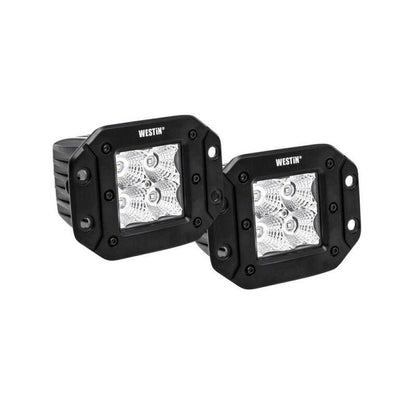 Westin FM4Q 3W Osram w/mounting hardware and pigtail connectors (set of 2) - Black 09-1218FM4 09-1218FM4 Photo - Primary