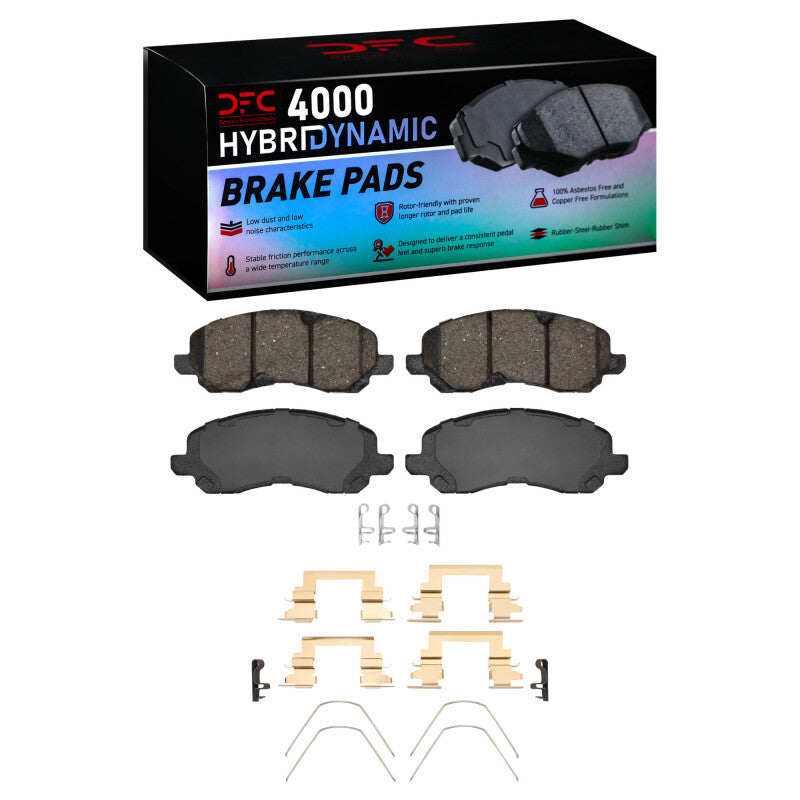 DFC DFC 4000 HybriDynamic Brake Pads Brakes, Rotors & Pads Brake Pads - OE main image
