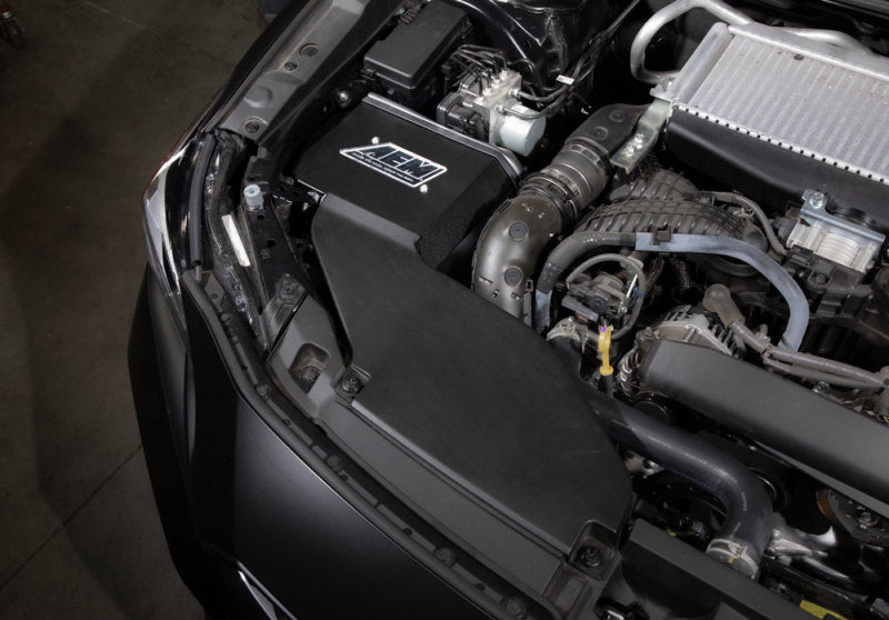 AEM Induction AEM 2022 C.A.S. Subaru WRX H4-2.4L F/I Turbo Cold Air Intake 21-891C 21-891C Photo - Mounted