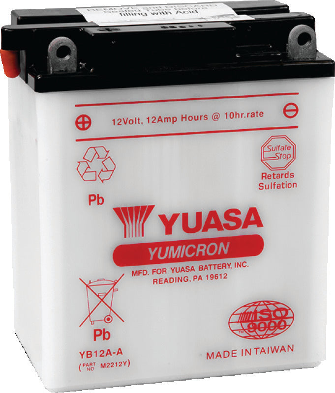 Yuasa Battery Yuasa Yb12A-A Yuasa Battery YUAM2212Y YUAM2212Y Photo - Primary