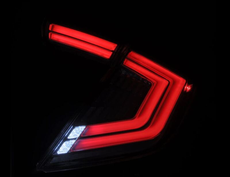 AlphaRex 16-21 Honda Civic Hatchback / Type-R FK8 Nova-Series LED Tail Lights (Pair) - Clear 676030 676030 User 4