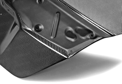 Seibon 12-13 Honda Civic 2dr OEM-Style Carbon fiber Trunk Lid TL1213HDCV2D TL1213HDCV2D Photo - Primary