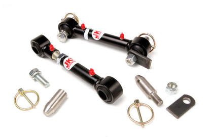 JKS Manufacturing Jeep Wrangler YJ Quicker Disconnect Sway Bar Links 0-6in Lift JKS4100 JKS4100 Photo - Primary