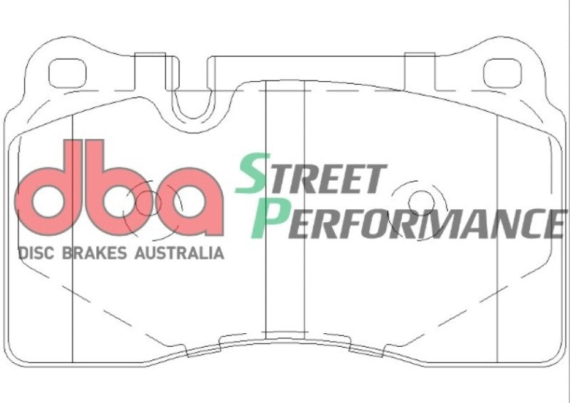 DBA 09-13 Chevy Corvette ZR-1 SP500 Rear Brake Pads DB2228SP DB2228SP Photo - out of package