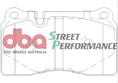 DBA 09-13 Chevy Corvette ZR-1 SP500 Rear Brake Pads DB2228SP DB2228SP Photo - out of package