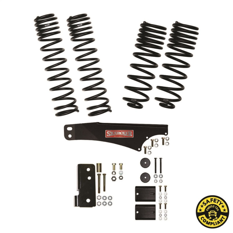 Skyjacker 07-18 Jeep Wrangler (JKU) 2.5in Lift Kit Component Box w/ Dual Rate Long Travel Springs JK25BLT JK25BLT Photo - Primary