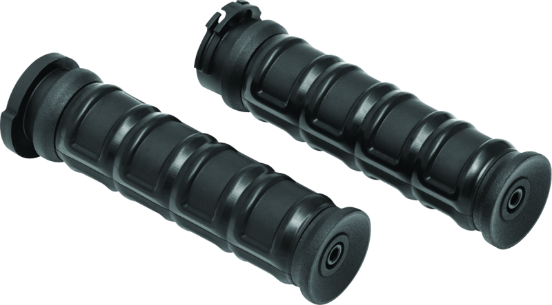 Kuryakyn Dillinger Grips Cbl Blk 6673 6673 Photo - Primary
