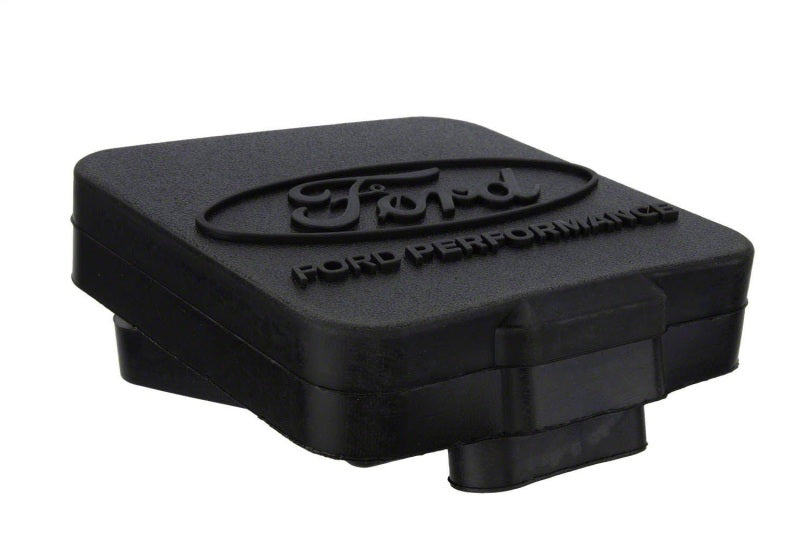 Ford Racing Rubber 2in Hitch Receiver Cover w/Ford Oval/Ford Performance Logo M-1840-FP M-1840-FP Photo - Unmounted
