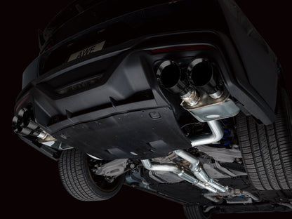 AWE Tuning AWE 2024 Ford Mustang Dark Horse S650 RWD SwitchPath Catback Exhaust w/ Quad Diamond Black Tips 3025-43375 3025-43375 Photo - Mounted