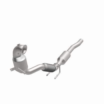 Magnaflow 16-18 Volkswagen Jetta L4 OEM Underbody Single Direct Fit Converter 280134 280134 360 Degree Image Set