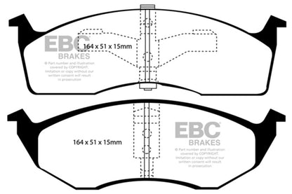 EBC Disc Brake Pad Set DP61065 Photo - Primary