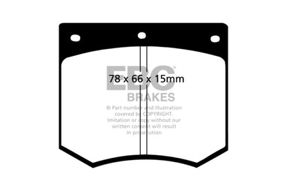 EBC Disc Brake Pad Set DP3291C Photo - Primary