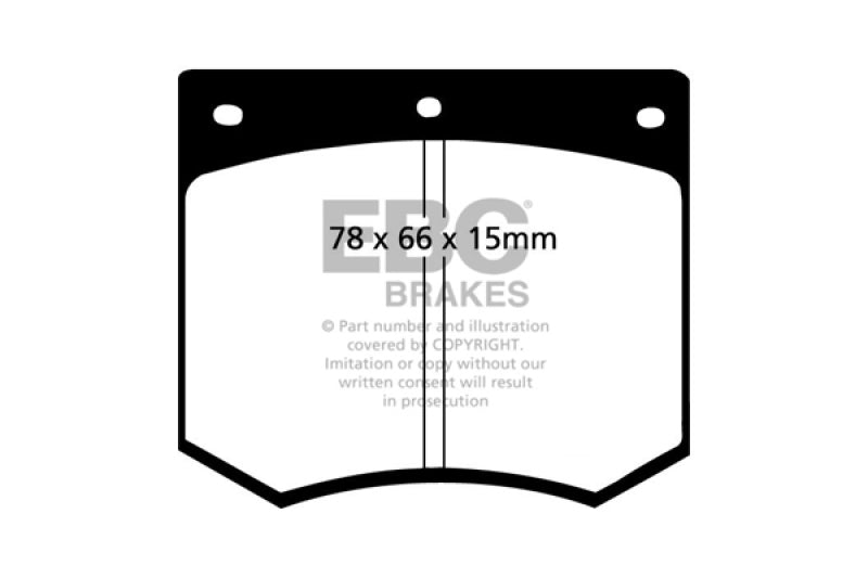 EBC Disc Brake Pad Set DP2291 Photo - Primary
