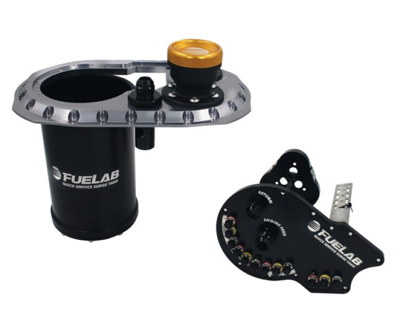 Fuelab Quick Service Surge Tank 2.0 w/No Lift Pump & No Surge Pump - Titanium 62810-0 62810-0 User 1