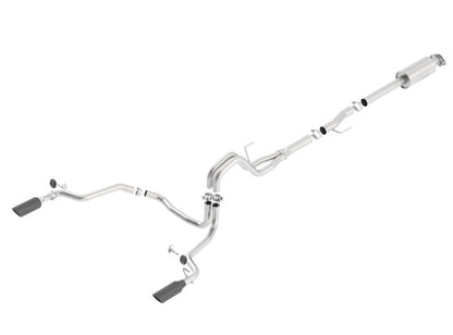 Borla 15-16 Ford F150 3.5L EcoBoost Ext. Cab Black Chrome CB Exht ATAK Single Split Rear Exit 140616BC 140616BC Photo - Primary