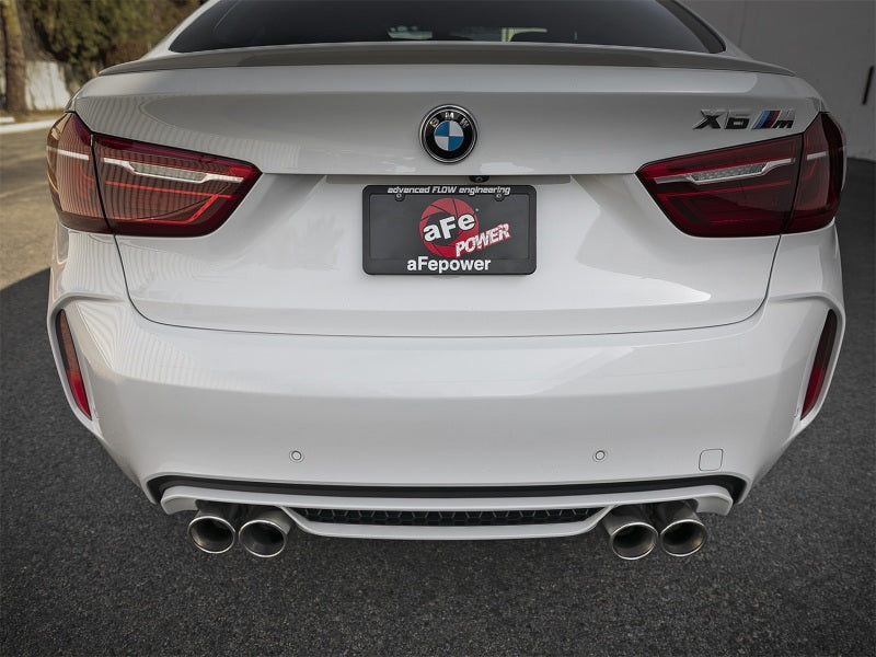 aFe Cat-Back Exhaust System, MACH Force-XP 3-1/2in, 304 Stainless Steel 49-36342-P Photo - Mounted