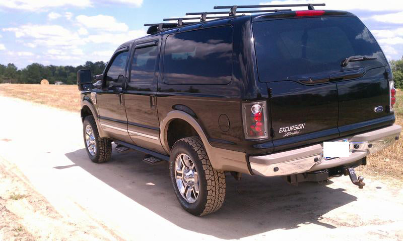 Spyder Ford Excursion 00-06/Econoline 150/250/350/450/550 95-06 Euro Tail Lights Blk ALT-YD-FEC00-BK 5002914 5002914 User 1