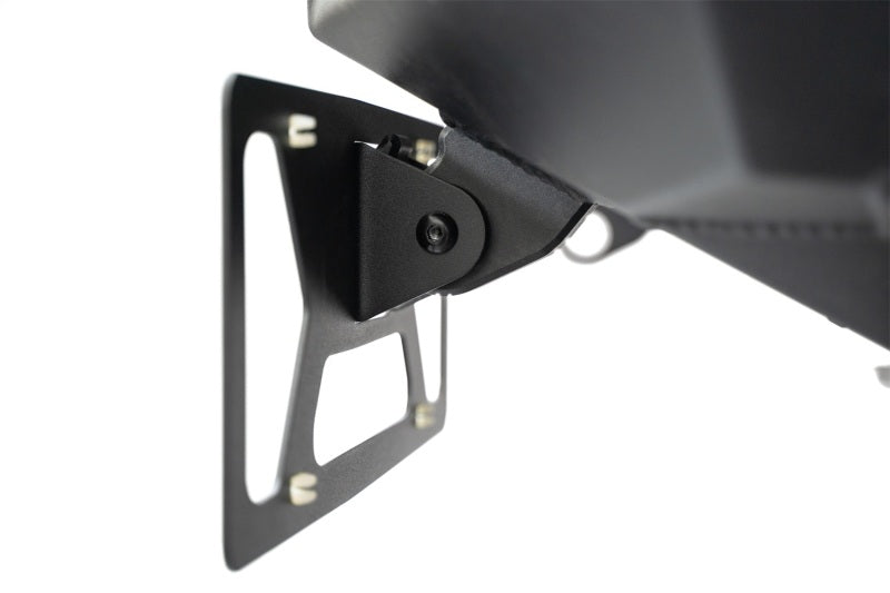 Addictive Desert Designs Clevis Mounted Front License Plate Bracket AC9905201NA AC9905201NA Photo - Mounted