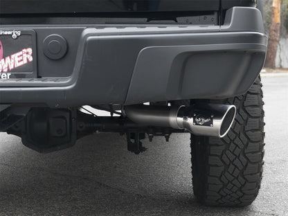 aFe MACH Force-Xp 3in 409 Stainless Steel Cat-Back Exhaust System w/Polish 49-44058-P Photo - Mounted