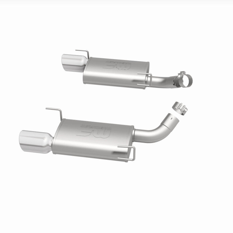 MagnaFlow Ford Mustang Street Series Axle-Back Performance Exhaust System 15882 360 Degree Image Set