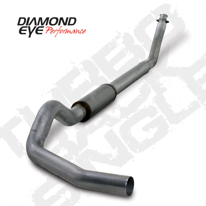 Diamond Eye Performance Diamond Eye KIT 5in TB SGL SS: 94-02 DODGE CUMMINS 5.9L K5216S K5216S Photo - Primary