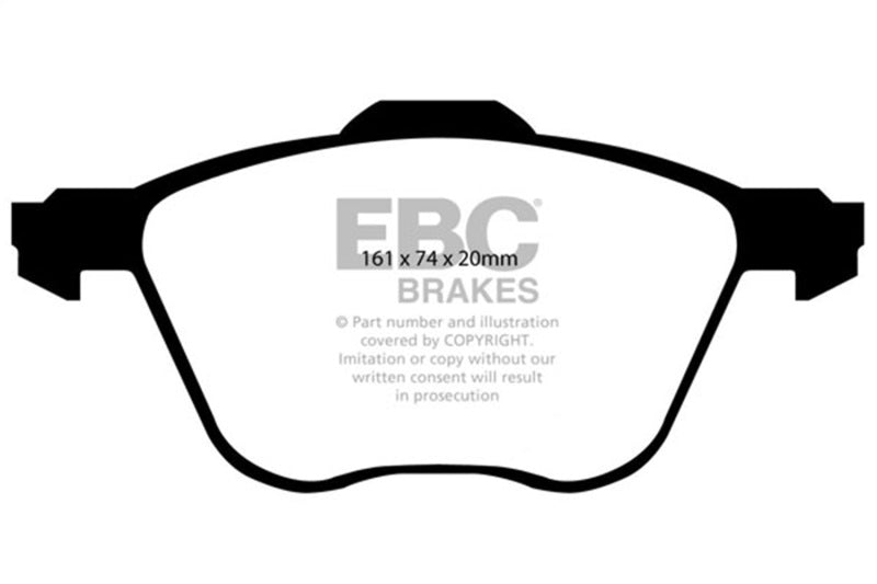 EBC Disc Brake Pad Set DP61413 Photo - Primary
