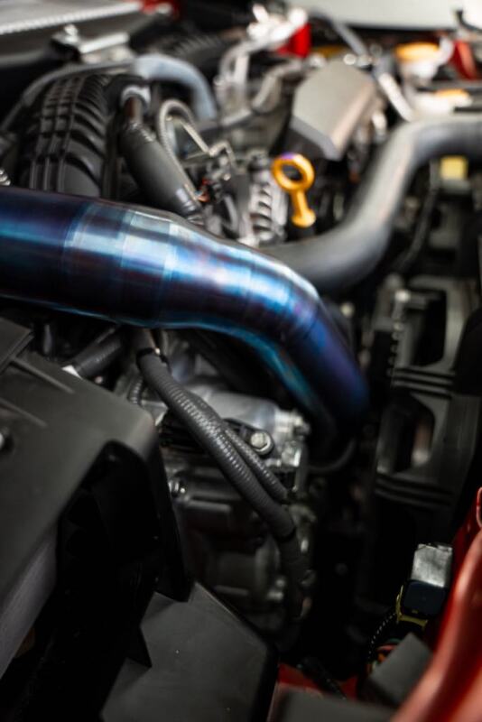 Torque Solution 2022+ Subaru WRX / 19-23 Subaru Ascent Titanium Top Mount Charge Pipe - Brushed TS-SU-812 TS-SU-812 User 1