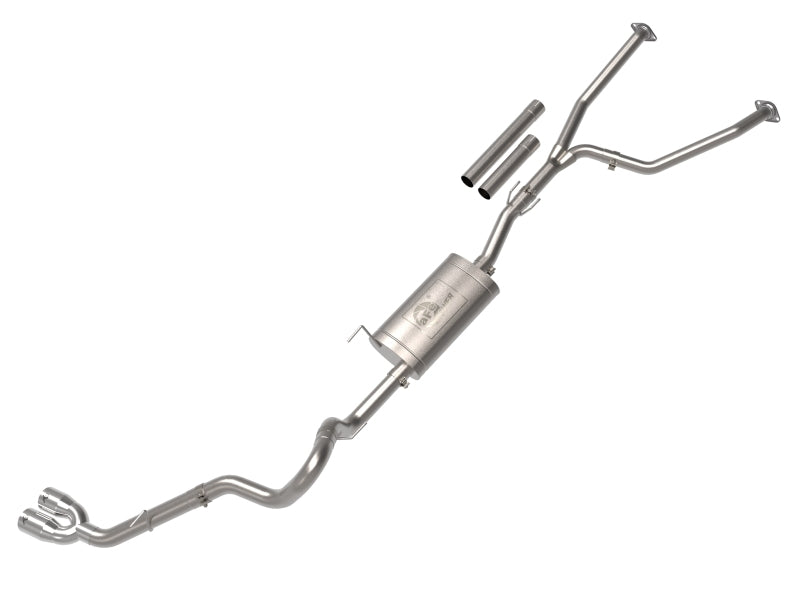 aFe 2022 Toyota Tundra V6-3.5L (tt) Vulcan Series 2.5in to 3in 304 SS Cat-Back Exhaust w/ Polish Tip 49-36061-P 49-36061-P Photo - Primary