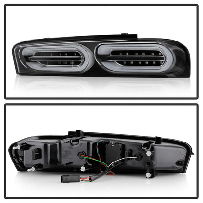 Spyder Chevy Camaro 16-18 (Do Not Fit Halogen Model) LED Tail Lights Black ALT-YD-CCAM16LED-SEQ-BK 5087232 5087232 Photo - Unmounted