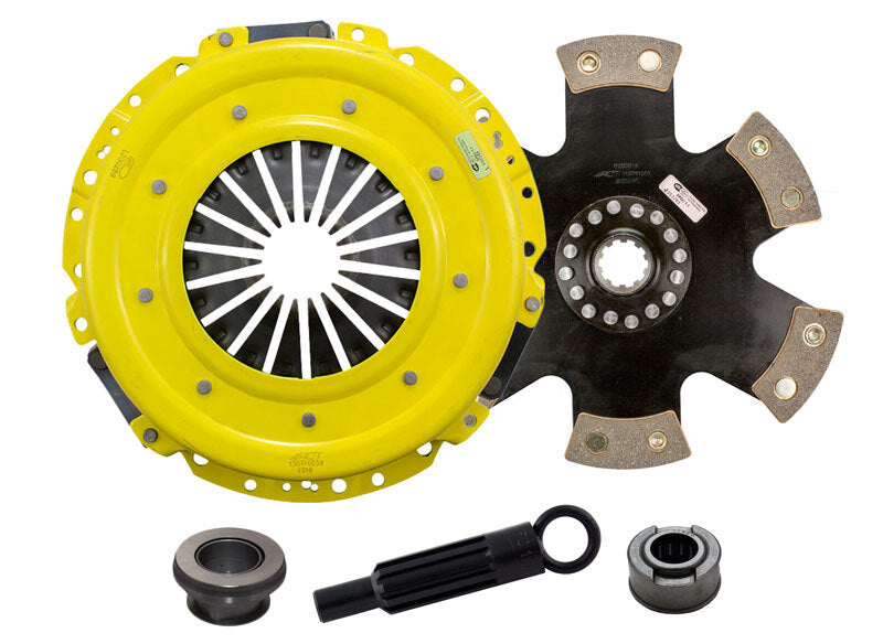 ACT HD Clutch Kit 6 Puck Solid Ford Mustang Cobra V8 01-04 FM3-HDR6 Photo - Primary