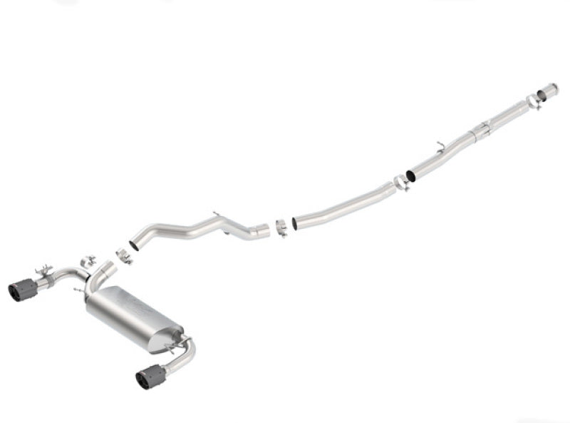 Borla 16-17 Focus RS Turbocharged 2.3L Single Split Exit ATAK Catback Exhaust 140730CFBA 140730CFBA Photo - Primary