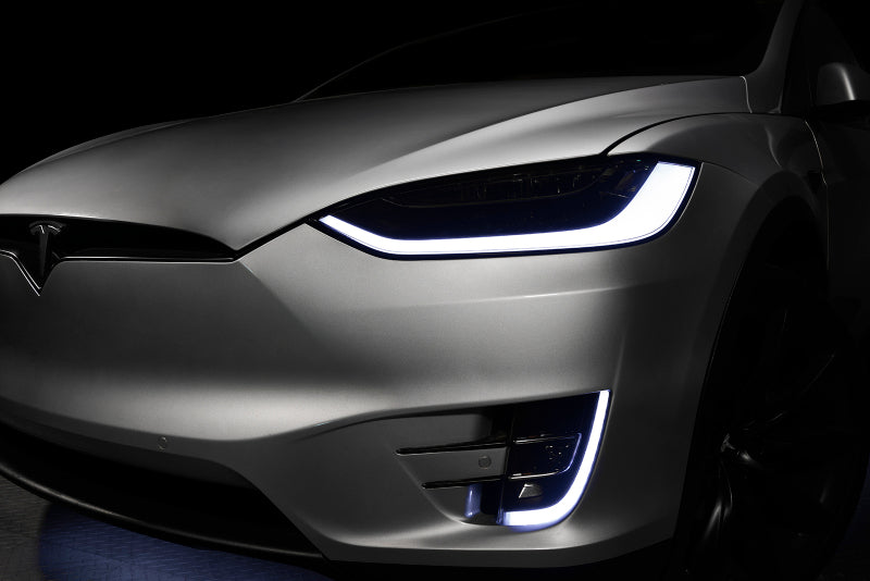 ORACLE Lighting 16-21 Tesla Model X Dynamic ColorSHIFT Headlight & Fog Light DRL Upgrade Kit 1467-332 1467-332 Photo - Mounted