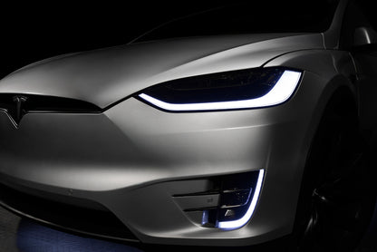 ORACLE Lighting 16-21 Tesla Model X Dynamic ColorSHIFT Headlight & Fog Light DRL Upgrade Kit 1467-332 1467-332 Photo - Mounted