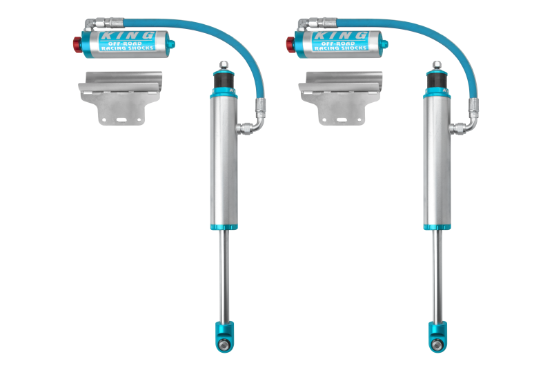 King Shocks 2005+ Toyota Tacoma (6 Lug) Rear 2.5 Dia Remote Reservoir Shock w/Adjuster (Pair) 25001-121A 25001-121A Photo - Primary