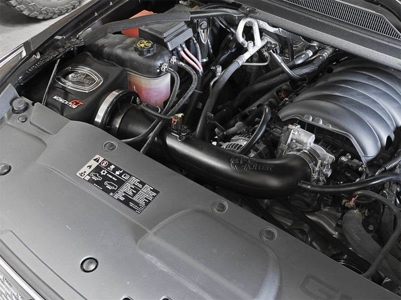 aFe Momentum GT Pro 5R Cold Air Intake System GM Silverado/ Sierra/ Tahoe/ 54-74110 Photo - Unmounted