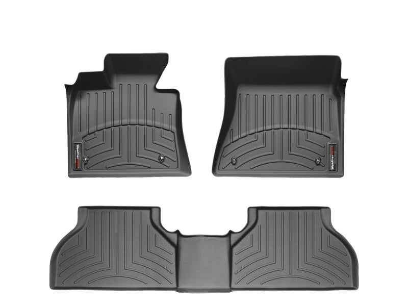 WeatherTech WT FloorLiner - Rear - Blk Floor Mats Floor Mats - Rubber main image