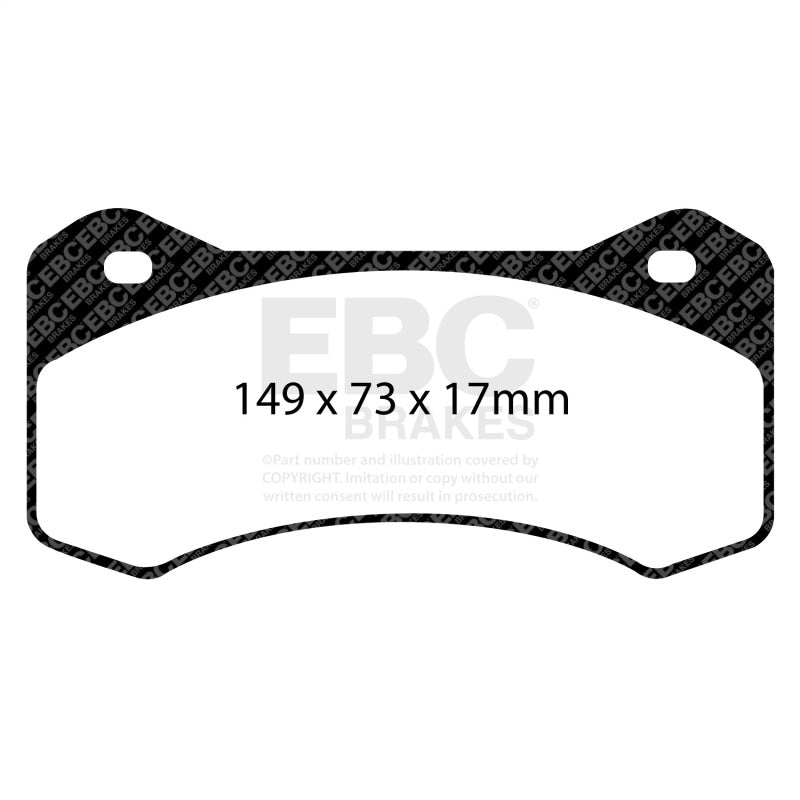 EBC EBC SR-21 Brake Pad Sets Brakes, Rotors & Pads Brake Pads - Racing main image